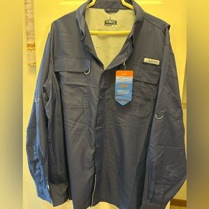 Habit Men's Navy Shirt Jacket